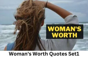 a womans worth quotes