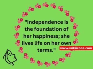 independent woman quote image showing a best quote about a independent woman