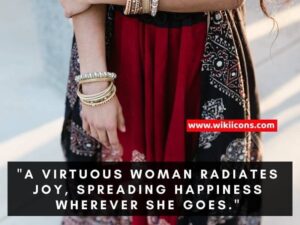 quotes about a virtuous woman